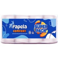 Туалетний папір Papela Comfort 3 шари 8 рулонів (4820270940280)