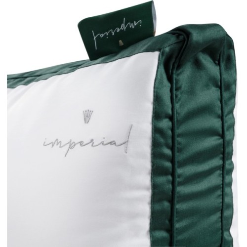 Подушка MirSon пухова Imperial Satin Luxe (мягка) 60х60 (2200007208982)