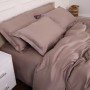 Постільна білизна MirSon Tencel №08 Beige 160х220 полуторний Євро (2200009637124)