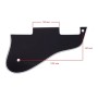 Пікгард панель для гітари Paxphil M29 ES-335 Pickguard (Black)