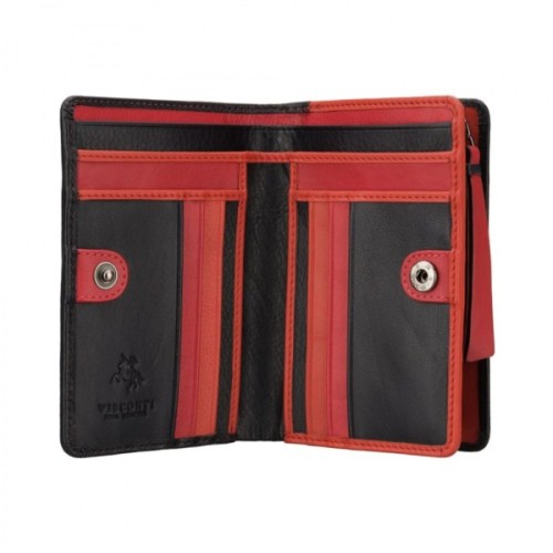 Гаманець Visconti BR75 Cecile Black/Cherry (BR75 BLK/CHERRY)