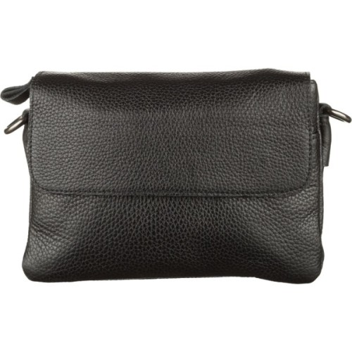 Сумка Shvigel Чоловіча шкіряна Чорна (11038)