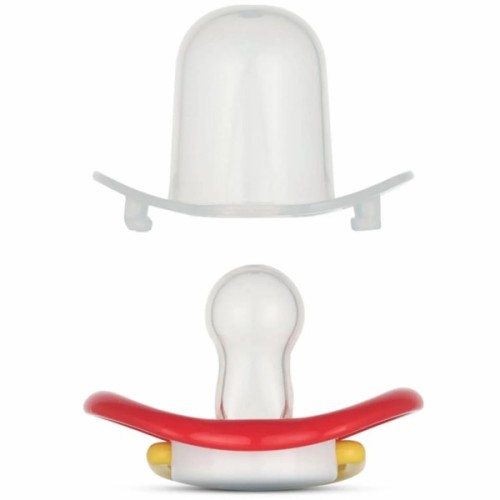 Пустушка Baboo Me To You 0+ міс червона (90409)