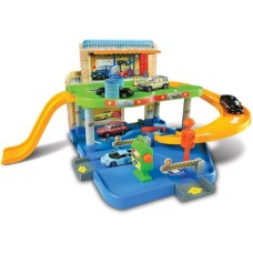 Ігровий набір Bburago Гараж (2 рівні, 1 машинка 1:43) (18-30039)