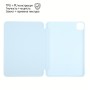 Чохол до планшета BeCover Tri Fold Soft TPU Silicone Apple iPad Air 13" M4 2026 Light Blue (715330)