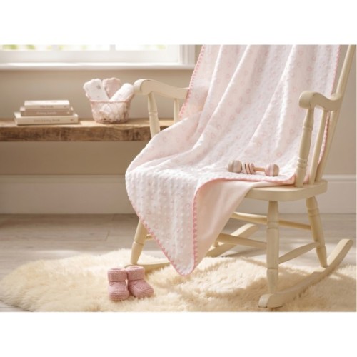 Ковдра дитяча Bibaby велюрова фактурна (64047-cream)