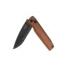 Ніж SRM Terrier 140Cr, Brown Micarta, Black Stonewash (258L-MN2)