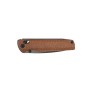 Ніж SRM Terrier 140Cr, Brown Micarta, Black Stonewash (258L-MN2)