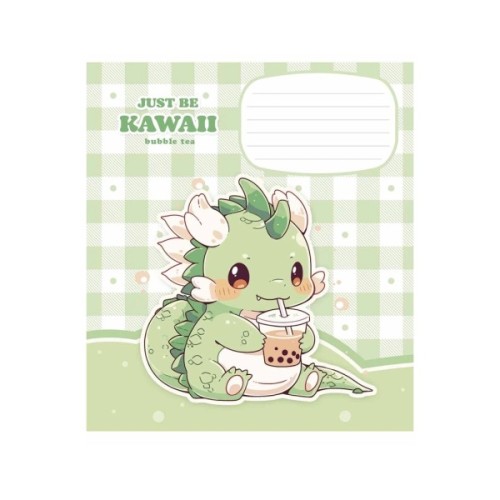 Зошит Школярик Just be kawaii 12 аркушів клітинка (012-3480K)