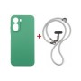 Чохол до мобільного телефона Dengos Case + Cross-body Strap Xiaomi Redmi A7 Pro Mint+Grey (DG-KM-CCRB-53)