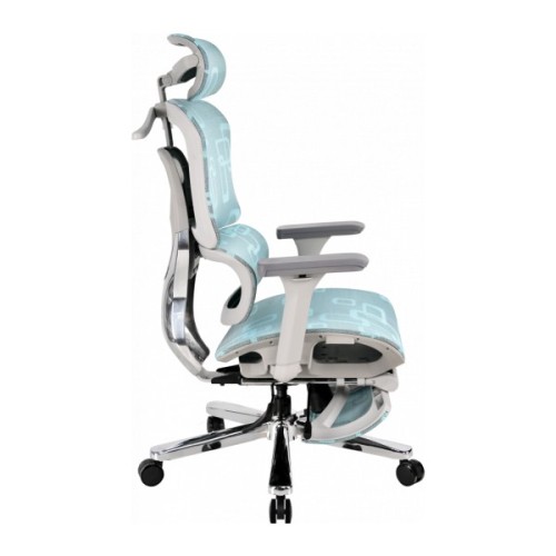 Офісне крісло GT Racer B-528 Gray/Blue