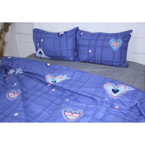 Постільна білизна MirSon Бязь Premium 17-0366 Lusaka Євро (2200002666527)