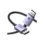 Кабель мультимедійний DisplayPort M to DisplayPort M 2.0m 16K DP118 black Ugreen (15384)