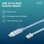 Дата кабель USB AM to RJ45 Ethernet 1.8m FT232RNL black Digitus (DA-70173)