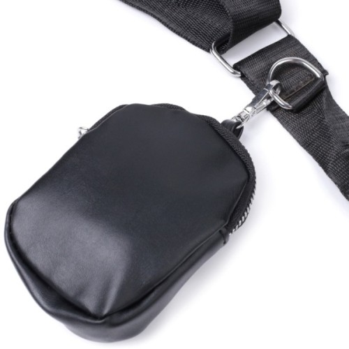 Сумка Vintage З монетницею з екошкіри Чорна (22796)