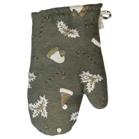 Кухонна прихватка Прованс Рукавиця Шапочки на зеленому (036844)
