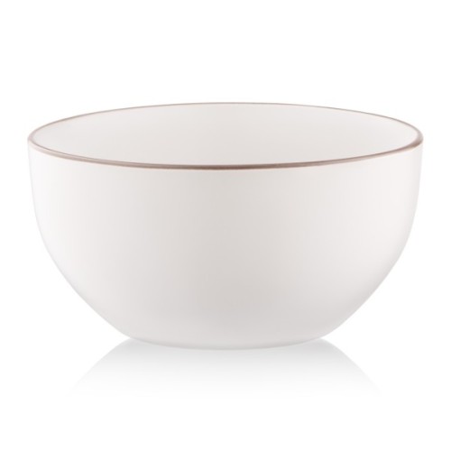 Салатник Ardesto Asti 670мл, 14.2см, кераміка, білий (AR1414AW)