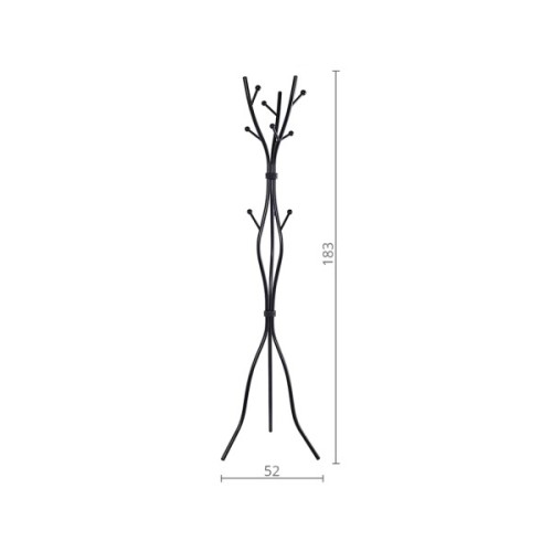 Вішалка підлогова Аклас Сакура VKY-6021 183x52 (Білий) (00164108)