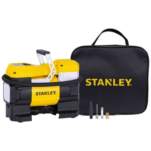 Автомобільний компресор Stanley 23 л/хв, 12 В, 10 бар, вага 1.1 кг (SXIF0001)