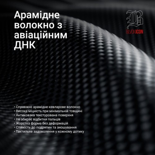 Чохол до мобільного телефона Armorstandart BlackIcon Aramid Twill MagCase Samsung S26 Ultra Black (ARM90147)