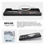 Чохол до мобільного телефона Armorstandart BlackIcon Aramid Twill MagCase Samsung S26 Ultra Black (ARM90147)