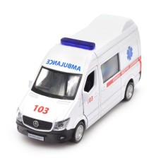 Масштабна модель автомобіля TechnoDrive Mercedes Benz Sprinter Швидка Допомога (250344U)