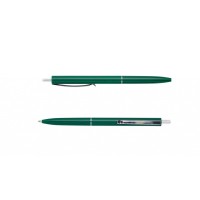 Ручка кулькова Buromax автоматична COLOR, L2U, 1 мм, зелений корпус, синє чорнило (BM.8239-04)