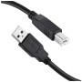 Кабель для принтера USB 2.0 AM/BM 2.0m black ColorWay (CW-CBUB072-BK)