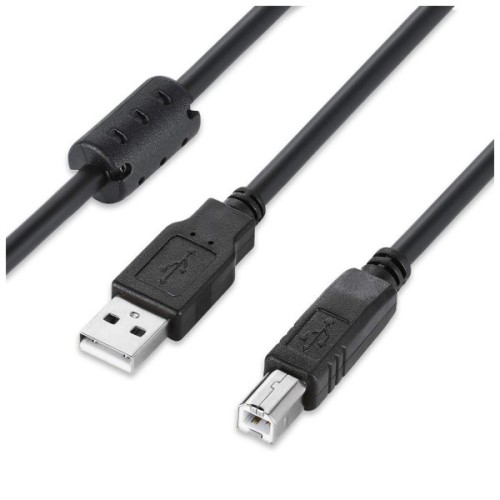 Кабель для принтера USB 2.0 AM/BM 2.0m black ColorWay (CW-CBUB072-BK)