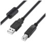 Кабель для принтера USB 2.0 AM/BM 2.0m black ColorWay (CW-CBUB072-BK)