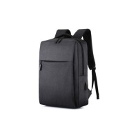 Рюкзак для ноутбука Merlion 14" YT-B14-USB-BL 32х11х41 см Black (34411)