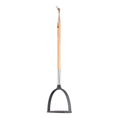 Картоплем'ялка Ardesto Midori, 33см, нейлон, дерево, нержавіюча сталь, чорний (AR1311BP)