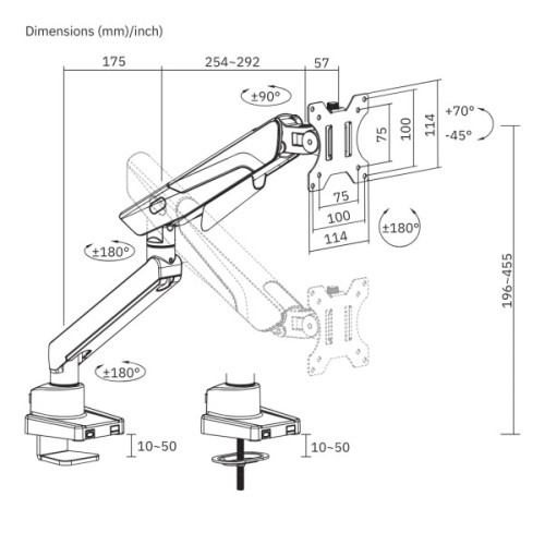 Кронштейн ITech LDT84-C012-KP01