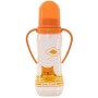Пляшечка для годування Baby Team з силікон.соскою 250мл 0+ помар (1411_оранжевый)