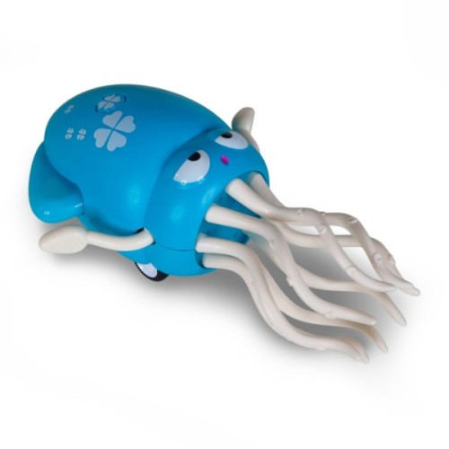 Інтерактивна іграшка Tiki Wiki Кальмаріні денсеріні (світло, українською, бірюзовий) (158-21-UA-T)