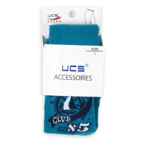 Колготки дитячі BNM з корабликами (M0C0301-1463-1B-darkblue)