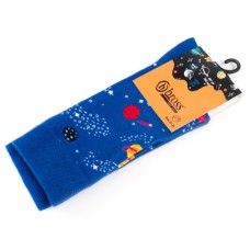 Шкарпетки дитячі Bross із зірками (1976-13B-blue)