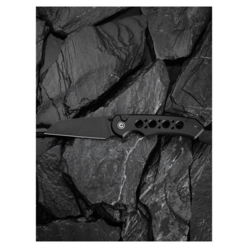 Ніж Civivi Pragma Prime, Darkwash, чорний алюміній (C24067-1)