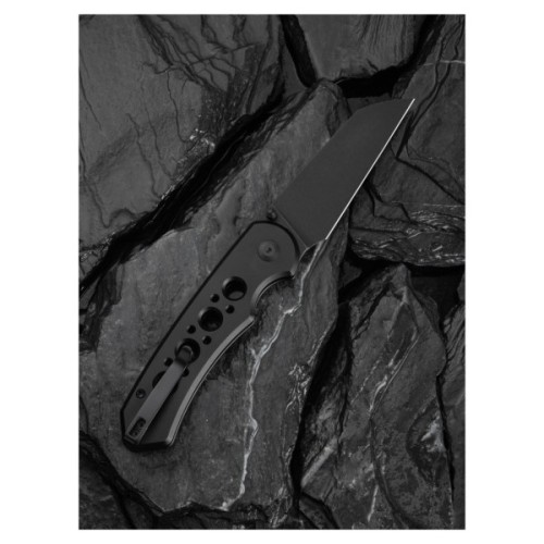 Ніж Civivi Pragma Prime, Darkwash, чорний алюміній (C24067-1)