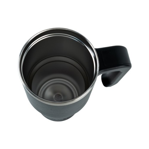 Термокружка Kite з ручкою 600 мл чорна (K24-1207-1)