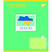 Зошит Yes предметний ГЕОГРАФІЯ Ukraine forever 48 аркушів, клітинка (766778)