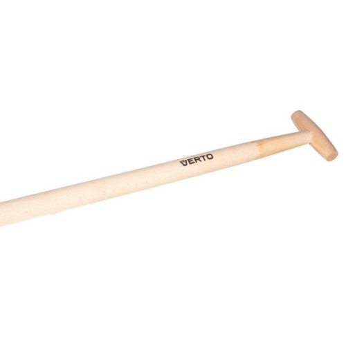 Лопата Verto совкова, руків'я дерев'яне Т-подібне, 120см, 2.1кг (15G021)