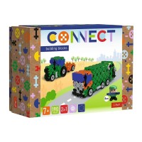 Конструктор Trefl Connect 2 в 1, 190 деталей (5900511619751)