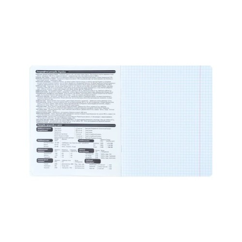 Зошит Kite предметний Lumen 48 аркушів, клітинка, географія (K26-240-5)