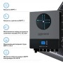 Сонячний інвертор Solarverse Ampere Double 8kW 48V 1 MPPT 220V 1ф (SV8048AD)