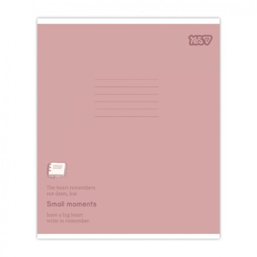 Зошит Yes Small moments А5 12 аркушів клітинка (768685)