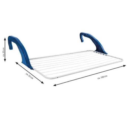 Сушарка для білизни Casa Si Padua XL White Навісна (CS92726C12) (DAS302867)