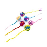 Іграшка для котів Hippie Pet М'ячики різнокольорові 5 см 2 шт (HIPCT19012)