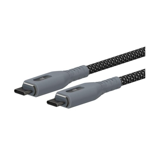 Дата кабель USB-C to USB-C 1.0m Magnetic 60W Black Armorstandart (ARM75513)