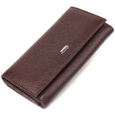Гаманець Canpellini З натуральної шкіри Коричневий (21654)